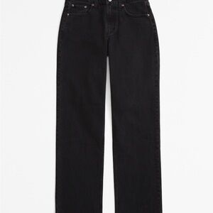 Abercrombie curve love low rise baggy jeans